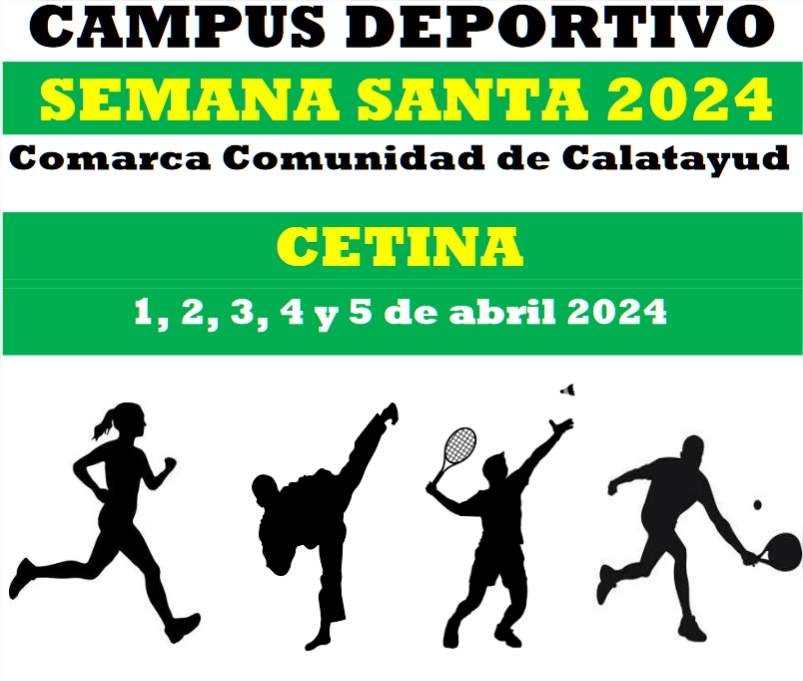 Campus Deportivo Semana Santa 2024 Comarca Comunidad de Calatayud