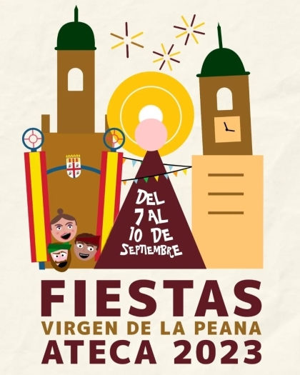 Gymkana de peñas en la Plaza de España 
