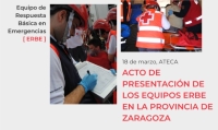 Cruz Roja - Acto de presentacion de los equipos ERBE en la provincia de Zaragoza